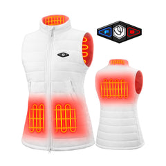 WWV001-Heated Vest for Women-White