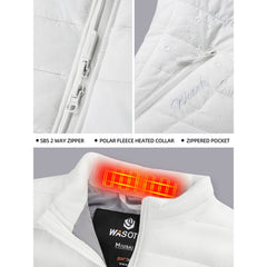 WWV001-Heated Vest for Women-White