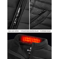 WWV001-Heated Vest for Women-Black