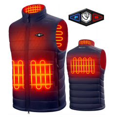 WMV001-Heated Vest for Men-Navy blue