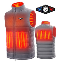 WMV001-Heated Vest for Men-Grey